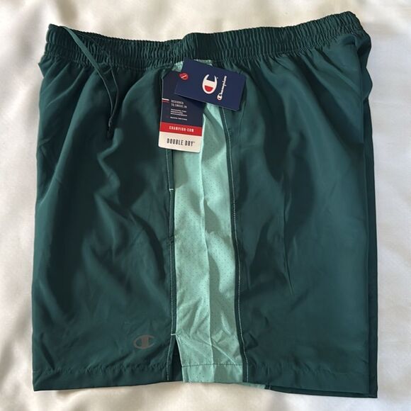 Champion Shorts Mens XXL Wicking Green - Picture 1 of 2